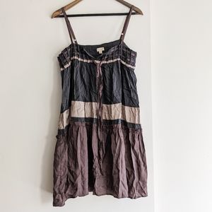 Ya smock brown dress